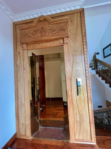 Lắp đặt thang máy tải khách 450kg 6stops 