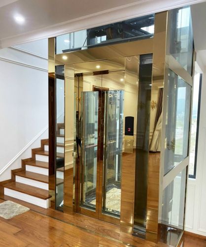 Thang Máy Home Lift 300 Kg Không Hố Pit